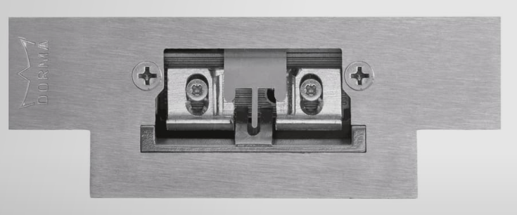 Basic-Radius, standaard elektrische sluitplaat met radiusschoot