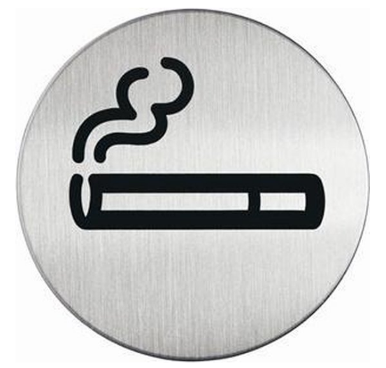 491023 PICTO roken toegestaan Ø83mm