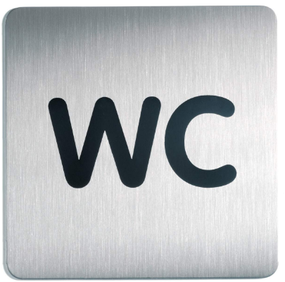495723 PICTO ''WC'' 150x150mm