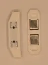 VH054 W Vliegendeur magneet WIT