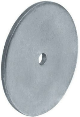 02035 Deurbuffer rozet rvs mat tbv 02003/02034/02036