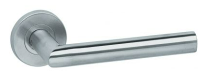 W1051 Krukkenpaar TRIA RVS incl. baardrozet