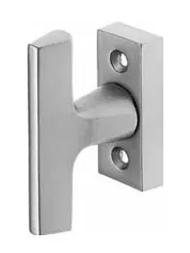 T-deurkruk 810 met kortschild