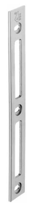 8353 Inox sluitplaat meerpunt | Midden