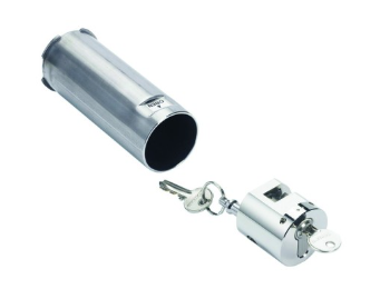 Sleutelbuis voorbereid voor halve profielcilinder