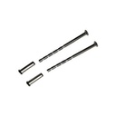 Patentbout m/huls M4x60mm (2st) MMZ (zwart)