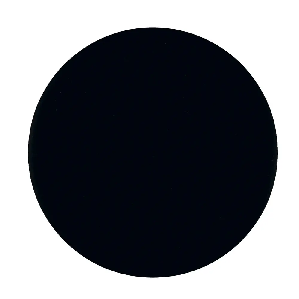 Blinde rozas rond Shape zwart