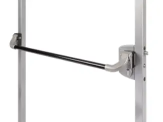 Anti paniekopener in aluminium voor poortsloten in opbouw - Lengte 1400mm