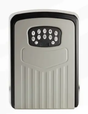 Sleutelkluisje met bluetooth bediening