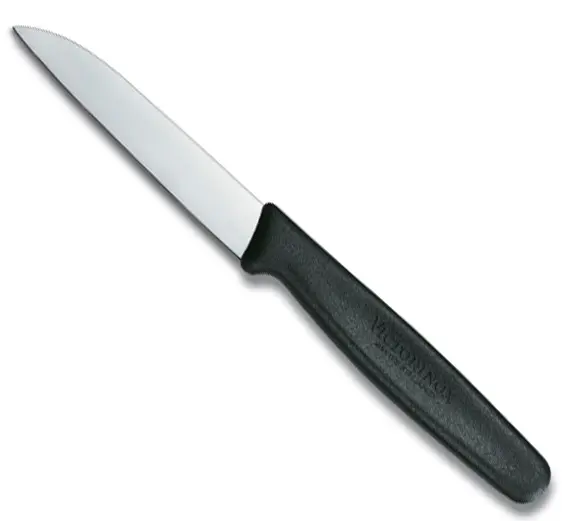 5.0401 AARDAPPELMES 8CM ZWART