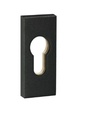 632-AI-60-0110 Schuifrozet 10mm ZWART rechthoekig