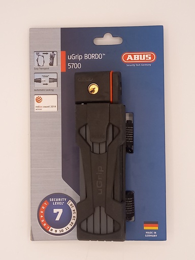ABUS 5700 uGrip BORDO