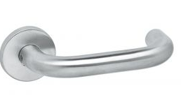 ARTITEC deurkruk Artitec W1002 Donna Krukkenpaar RVS incl. cilinderafwerkrozet