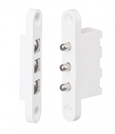 Maasland 3CP5 Stroomdoorvoer inbouw 3 Polig WIT