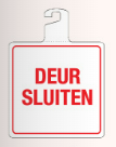 PIKT-O-NORM pictogram 572216 OPHANG DEUR SLUITEN PP120x120