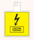 PIKT-O-NORM 572215 OPHANG ELECTR.METER PP120x120