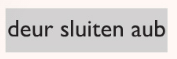 PIKT-O-NORM 4921042 DEUR SLUITEN AUB PVC.165X45X1