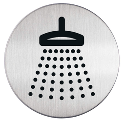 Durable pictogram 493823 PICTO Douche Ø83mm