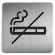 Durable 495323 PICTO "NIET ROKEN'' 150x150 mm