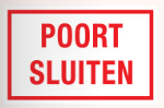 PIKT-O-NORM 17 POORT SLUITEN 400x250MM
