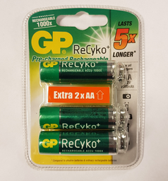 GP batterij ReCyko+ AA BL6