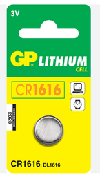 GP batterij CR1616