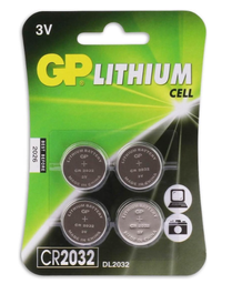 GP batterij CR2032 BL4