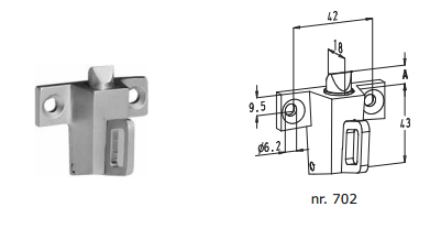 Sobinco Knipslot 702