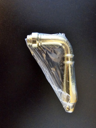 QUINCALUX 097-00-01-20 1/2 Kruk Messing gepolijst ( zonder krukrozet )