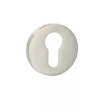 QUINCALUX 167-0C-99-01 Afwerkcilinderrozet rond Royal Inoxlook