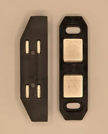 FenekO VH054 ZW Vliegendeur magneet ZWART
