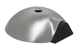 ARTITEC deurstopper 02030 Deurbuffer vloermontage ø84x28mm rvs mat