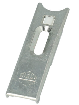 MACO Multitrend Verbindingsplaat (buiten vertanding) zilverlook