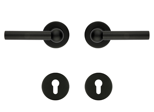 HDD Deurkruk PRO Raily L+L zwart structuur