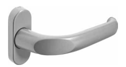 Sobinco deurkruk 82000 Horizon deurkruk op kortschild
