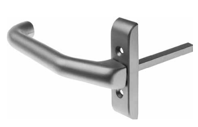 Sobinco 823B rolluikkruk met kortschild en ronde greep