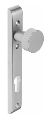 Sobinco Vaste deurknop op langschild