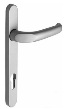 Sobinco 82000BL Horizon deurkruk op langschild