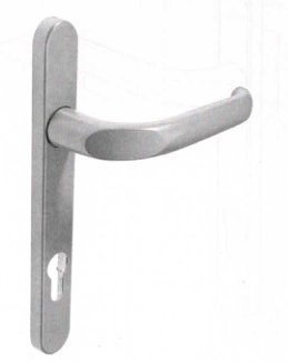 Sobinco 82000L Horizon deurkruk op langschild