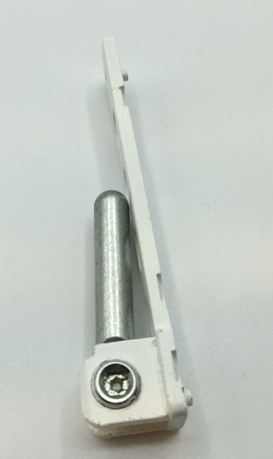 MACO Multitrend Hoeklager TR PVC 3mm 100Kg RAL9016/Wit MU