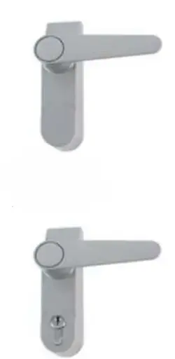 ASSA ABLOY FLEXIT type "A" Buitenmodule met kruk