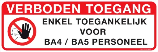 PIKT-O-NORM ENKEL TOEGANG BA4-BA5