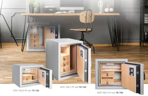 Burg Wächter Edele binnenuitrusting met LED-verlichting voor de Diplomat kluizenserie