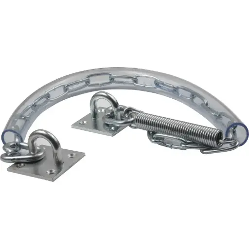 Dulimex Stormketting met veer deur 40-60 kg staal verzinkt